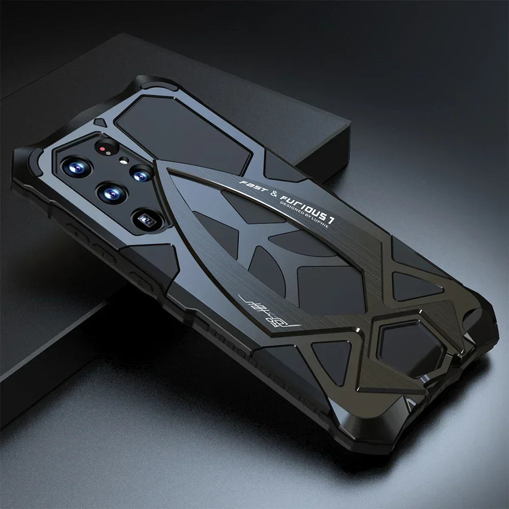 Military Shockproof Luphie Metal Armor Case For Samsung - Premium Mobile Phone Cases from Luphie - Just $36! Shop now at Dressmycell.com Military Shockproof Luphie Metal Armor Case For Samsung - Premium Mobile Phone Cases from Luphie - Just $36! Shop now at Dressmycell.com